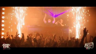 LA soirée de mix d’Adrien Toma au Complexe Le Tremplin 35 . #flamme #co2…