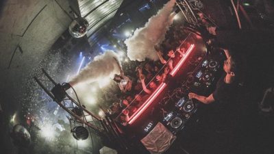 Hier soir au Lc club ! #co2 & #confettis #sfx Sam Feldt LC Club