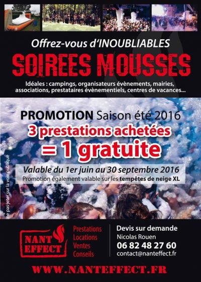 Promo mousse été 2016