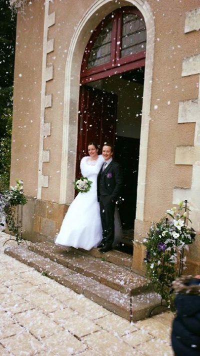 La magie de la neige en décembre ! Félicitation aux mariés ! — The…