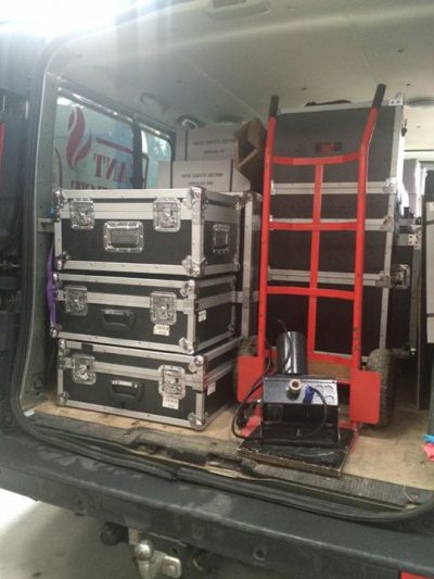 Chargement : ok Sur la route direction Summer Sound (Rochefort)