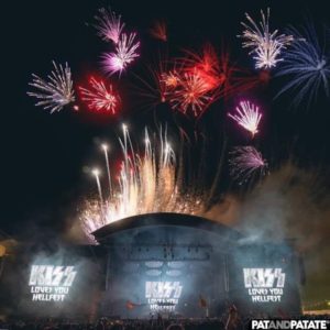 Just amazing #kiss #hellfest # #ffppyro Un putain gros show : effets spéciaux by…