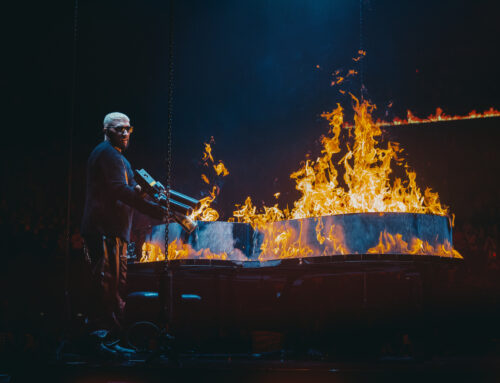 Un piano Enflammé pour le pianiste Sofiane pamart