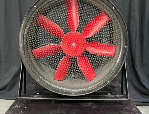 Ventilateur Pale Rouge 63 cm